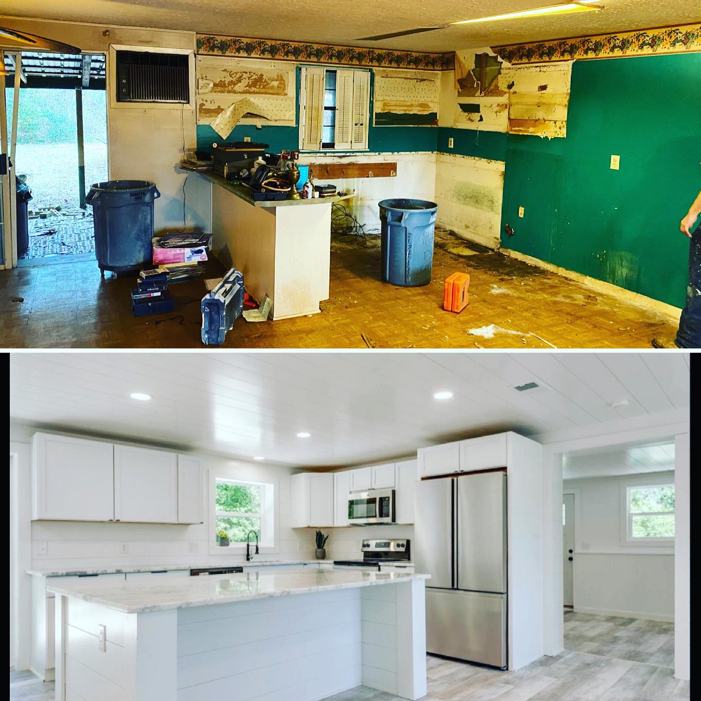 kitchen before and after photos